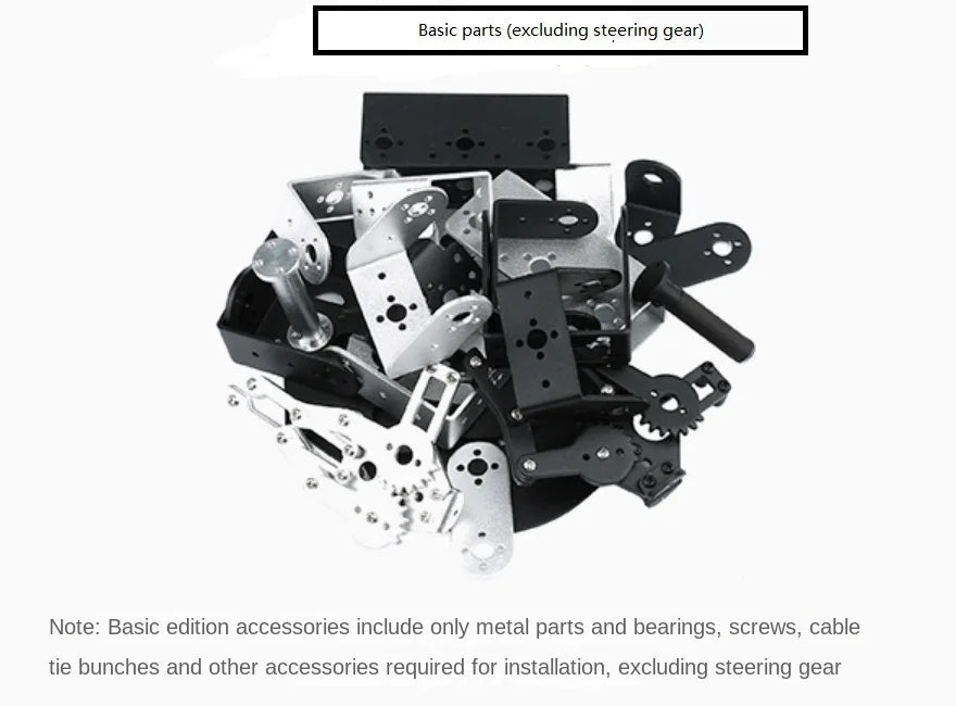 6 DOF DIY Hand Robot Education Programmable Kit