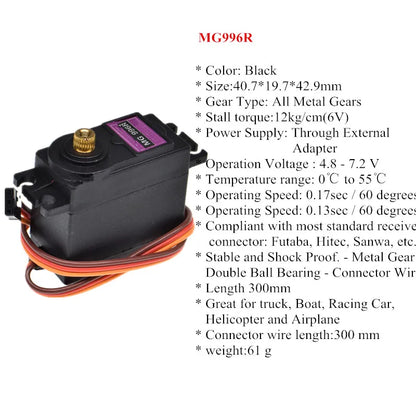 6 DOF DIY Hand Robot Education Programmable Kit