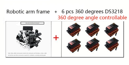6 DOF DIY Hand Robot Education Programmable Kit