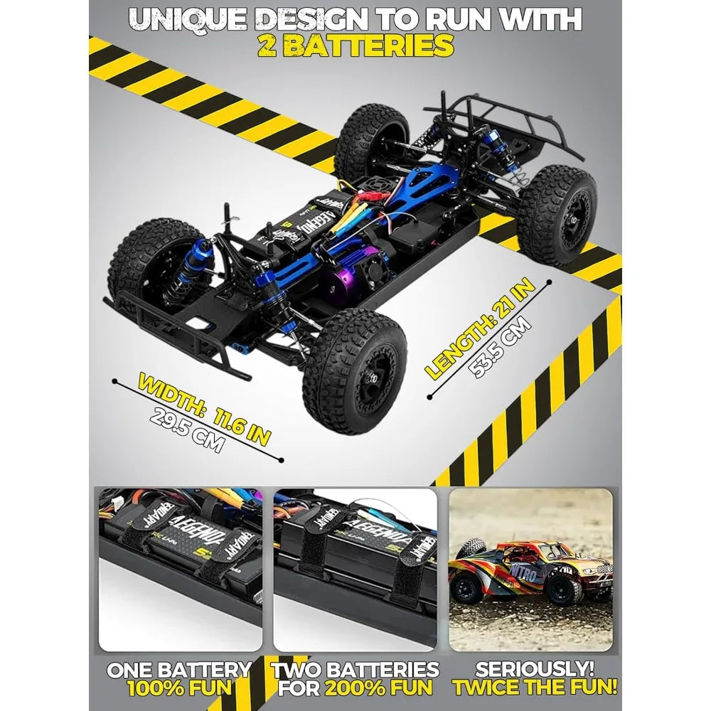 Electric RC Monster Truck 40MPH Off-Road