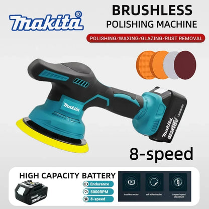 Makita 8 Gears Car Polisher Electric