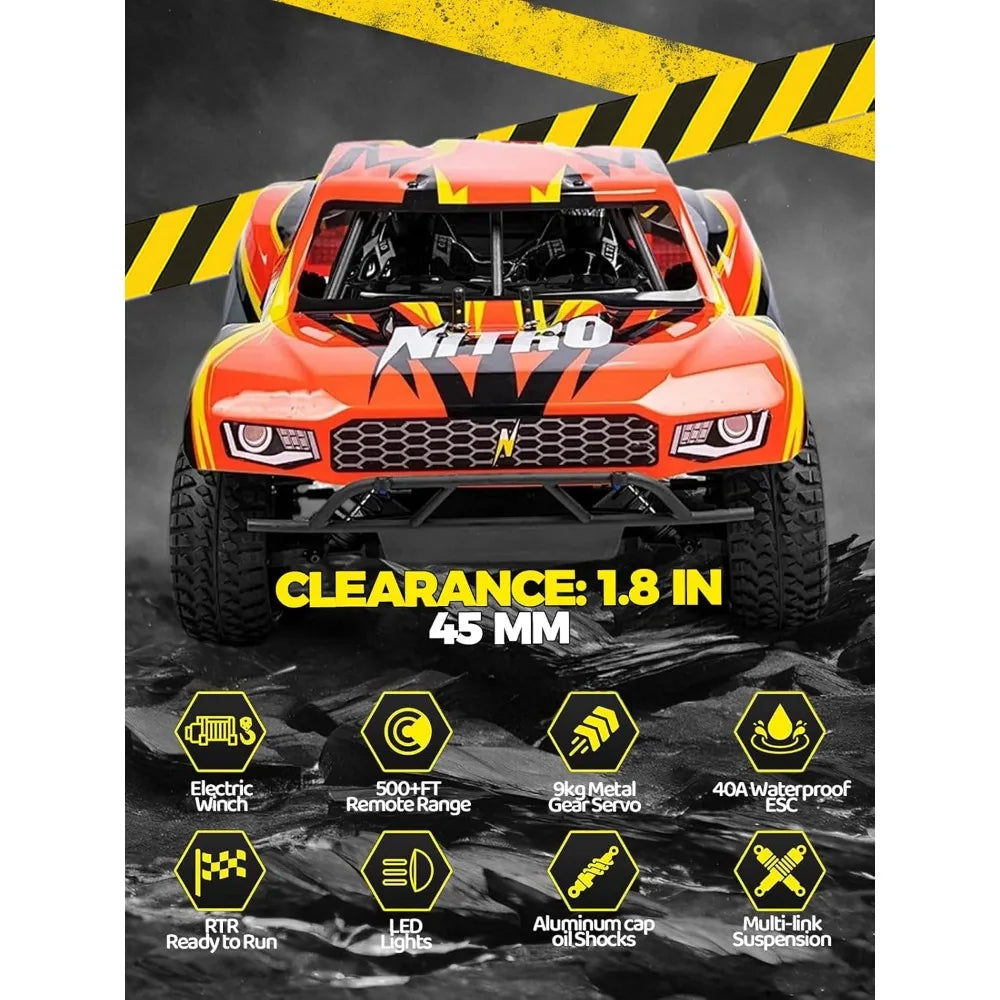 Electric RC Monster Truck 40MPH Off-Road