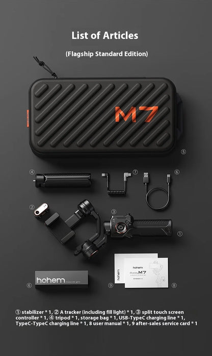 Hohem iSteady M7 Gimbal Stabilizer for Smartphone