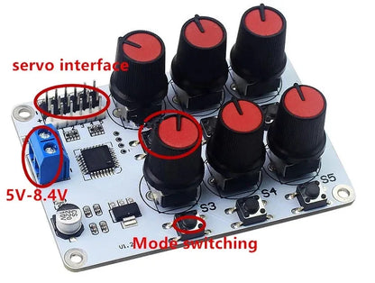 6 DOF DIY Hand Robot Education Programmable Kit